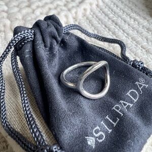 Silpada Sterling Silver “Karma” Ring